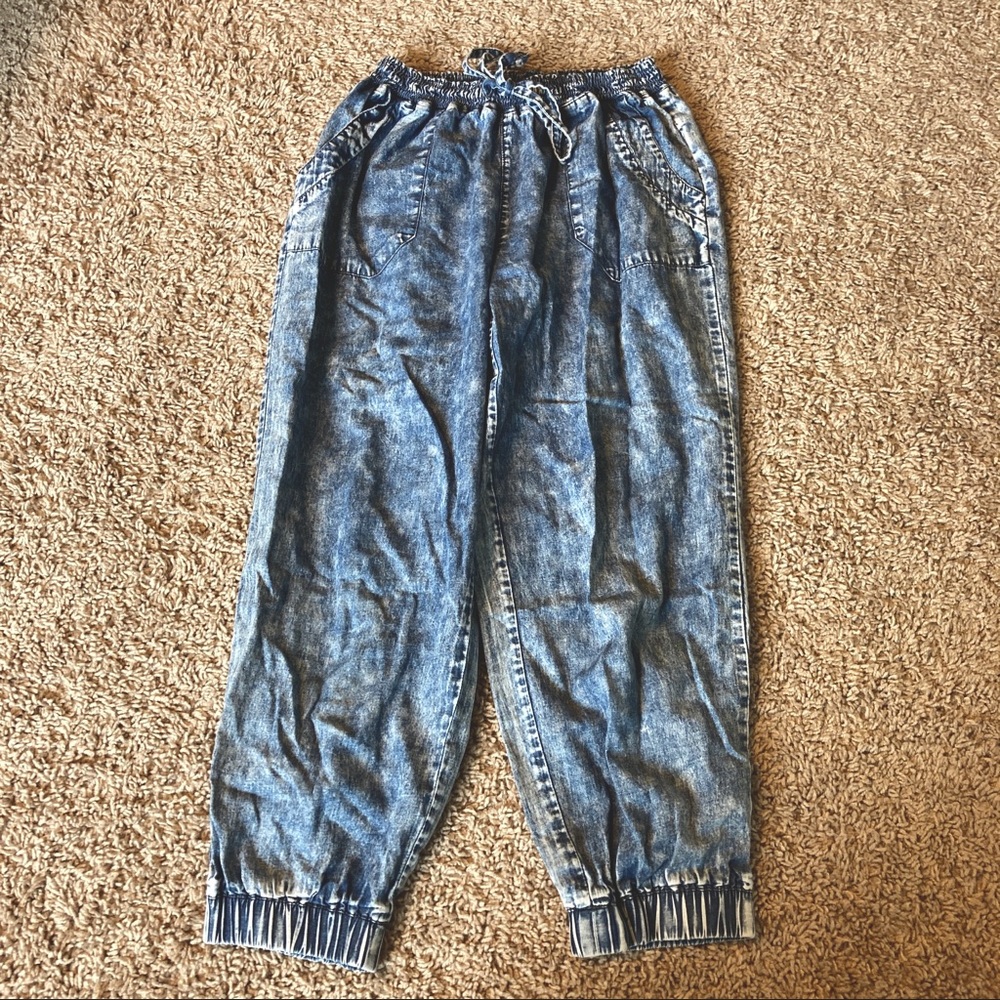 Denim Joggers
